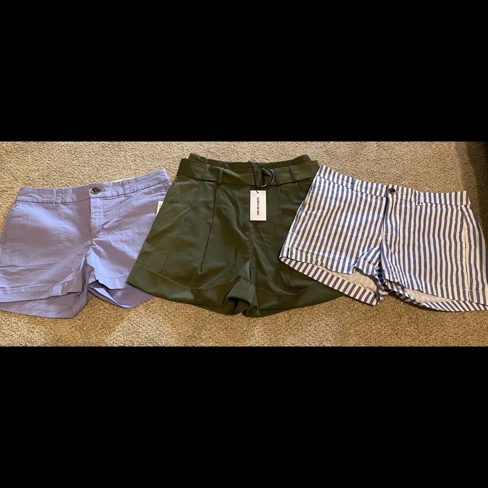 3 pairs of shorts - 2 brand new
